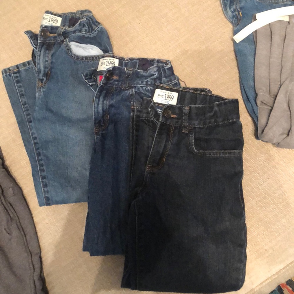 Bundle of 8 boys size 7 bottoms